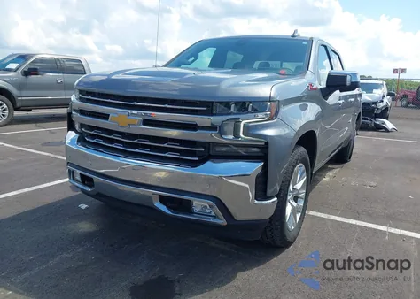 2021 Chevrolet Silverado 1500 4Wd Short Bed Ltz из США, поврежденный, VIN 3GCUYGEL8MG376162